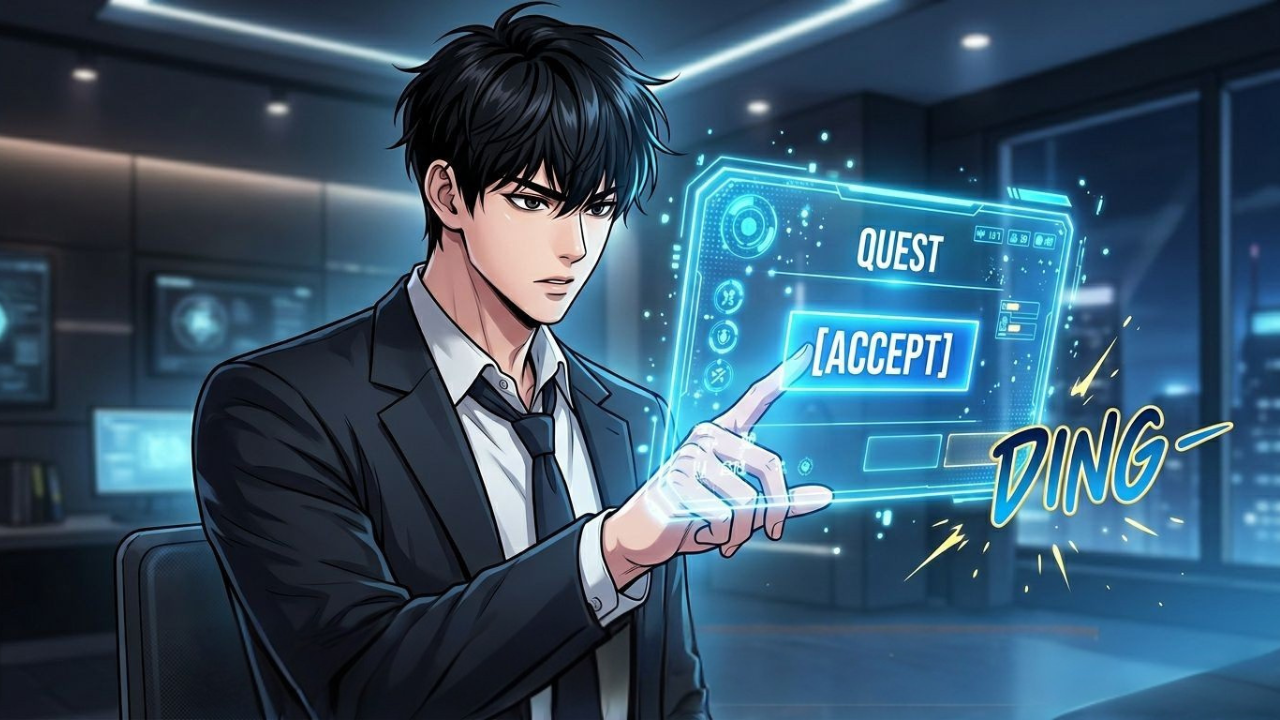 Manhwa manga style example
